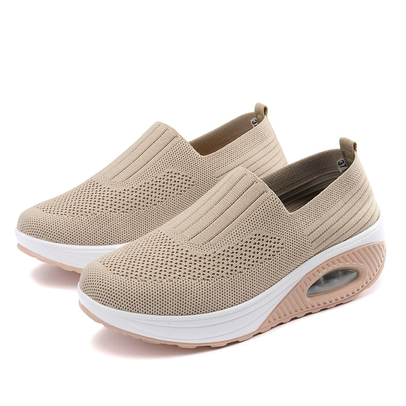 Летняя коллекция 2025: Новые женские кроссовки Amazon для женщин среднего и старшего возраста, дышащие уличные кроссовки для бега