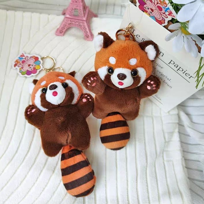 Llavero de peluche con diseño de unicornio - Con brillos - Incluye colgante para mochila - Juguete pequeño para niños - Estilo cartoon