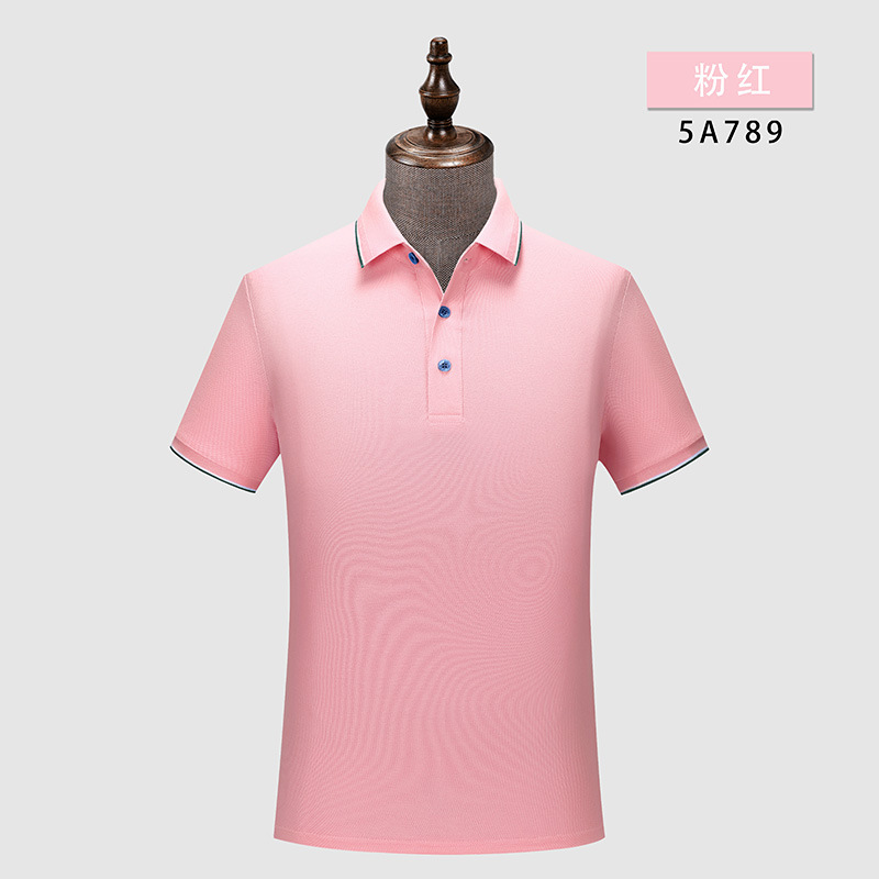 5A antibacteriano anticuerpo desodorante anti-ácaros manga corta solapa camiseta publicidad camisa polo ropa de trabajo personalizada logotipo