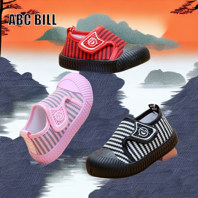 Abcbill Baby Shoes Autumn Style Boys' Soft-Soled Breathable Children's Sneakers Non-Slip Kindergarten Indoor Shoes Cotton Fabric