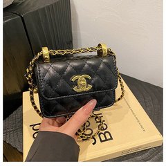 小香風ミニ菱格チェーン小方包女包クロスボーダー卸売り2025新型ファッションシングルショルダーバッグ