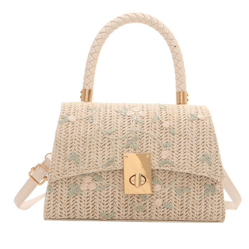 Bolso de moda simple para mujeres 2024 nuevo estilo de moda de verano ocio bolso de hombro simple bolso retro