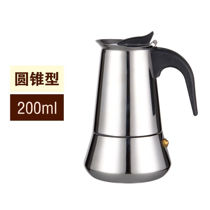 Cafetera Moka Italiana de Acero Inoxidable para Hogar image 10