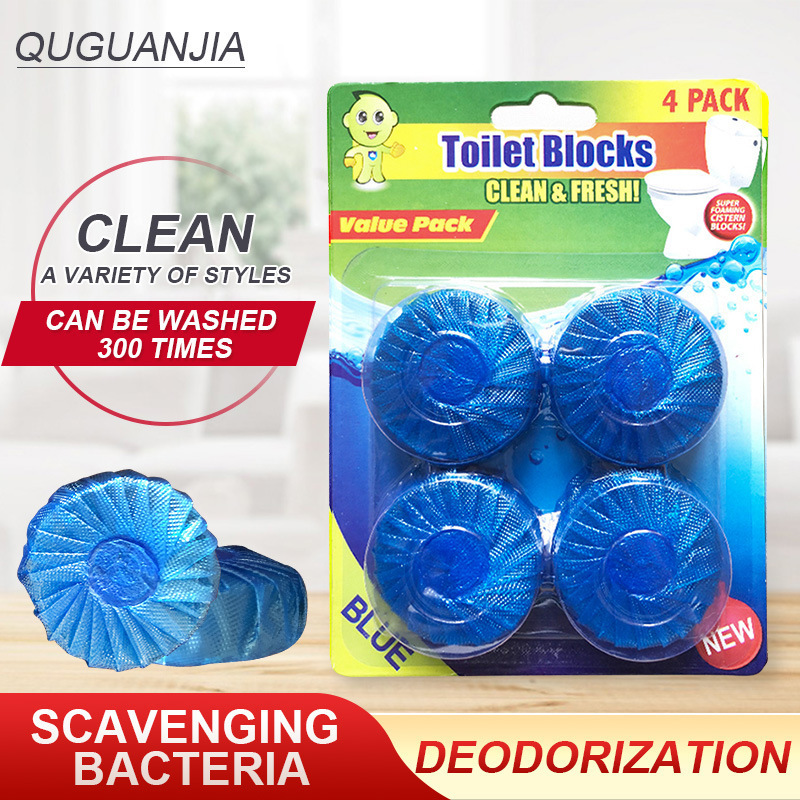Cross-border toilet cleaning treasure cleaning block English packaging hotel home toilet toilet toilet cleaning cleaner factory direct sales