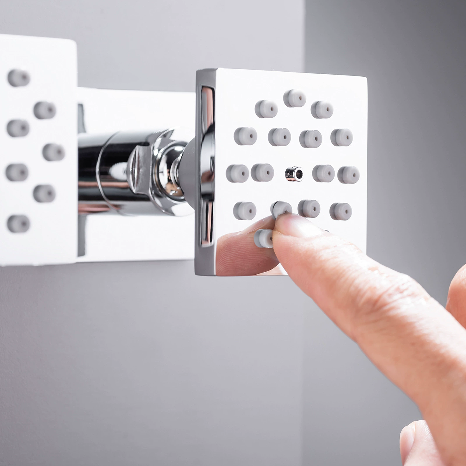 HIDEEP для ванной комнаты медный хромированный 2-дюймовый небольшой боковой распылитель для темного душа аксессуары небольшой боковой распылитель оптовая продажа HI17063-1