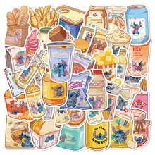 40张迪士尼史迪奇零食贴纸涂鸦装饰diy手机壳行李箱笔记本防水贴