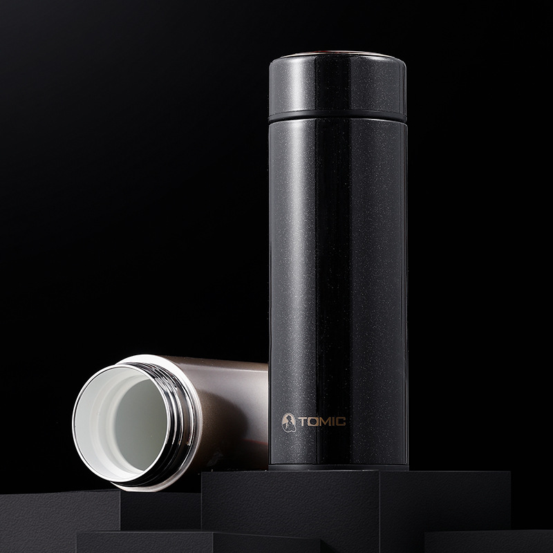 TOMIC特美刻高档保温杯男陶瓷内胆商务泡茶水杯女大容量定制杯子