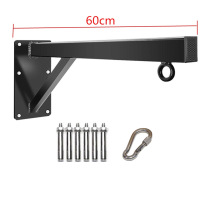 拳击沙袋支架墙上壁挂式沙包屋顶吊架加重加厚型铁沙袋架子