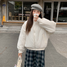 冬季新款小个子羽绒棉服女宽松加厚韩版百搭短款学生棉袄女外套潮