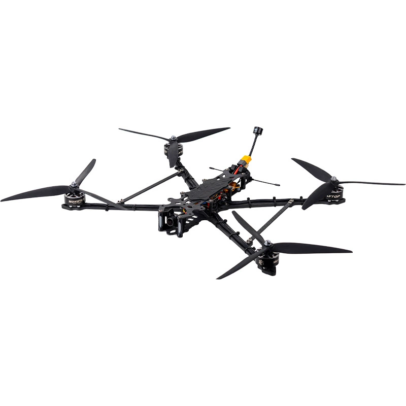 Фабричные продажи GW 10-дюйм FPV Crossing Машина дрон Эффективная нагрузка 4 кг дальний полёт имитация высокого разрешения