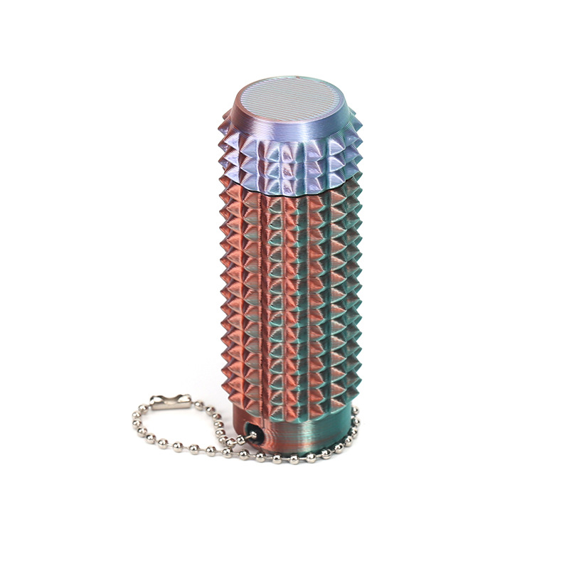 Fidget rotatorio impreso en 3D, juguete antiestrés portátil