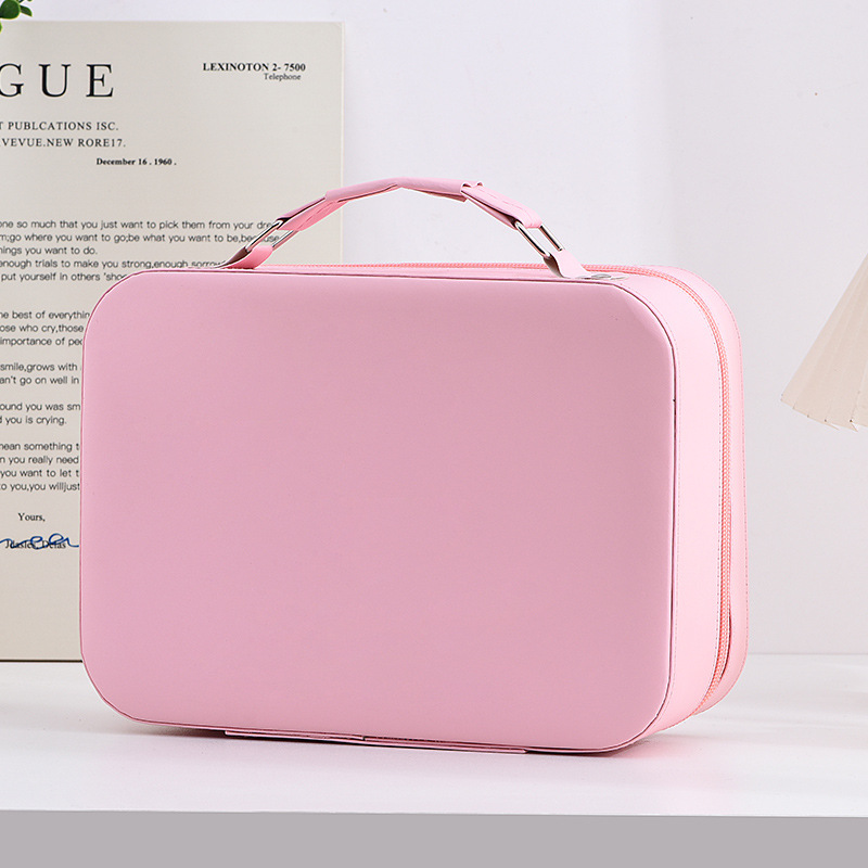 화장품 가방-핑크