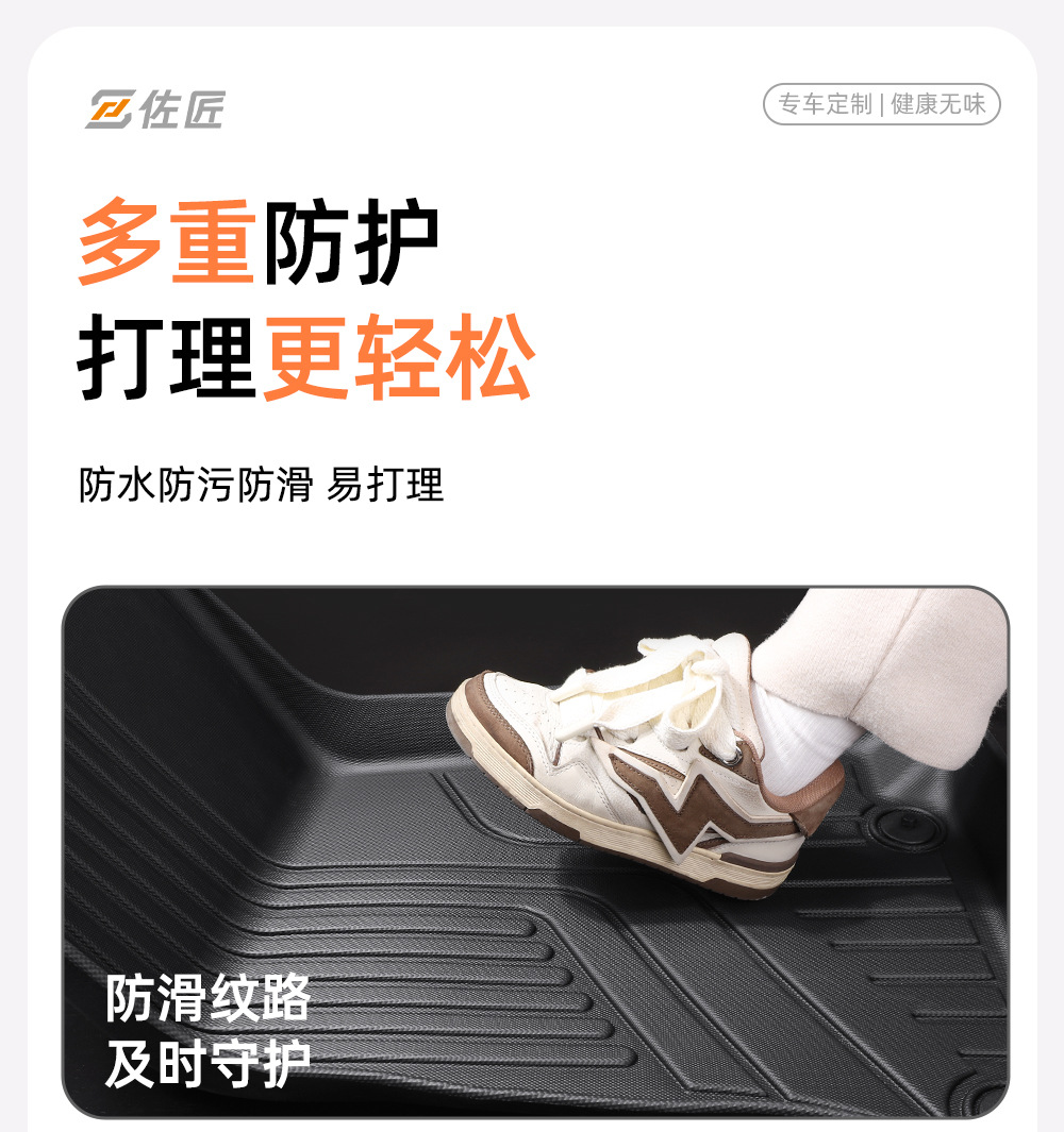 Specially Designed for Geely Xingyue Car Floor Mats, Tpe Full Surround 25-26 Youth Dream Explore Edition Floor Mats