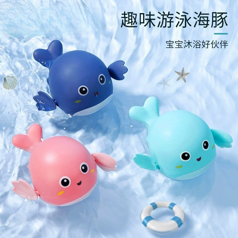 Детские игрушки для воды, ванна, маленькая черепаха, маленький дельфин, детские игрушки для ванной, игрушки для ванной, детская вода, ребенок