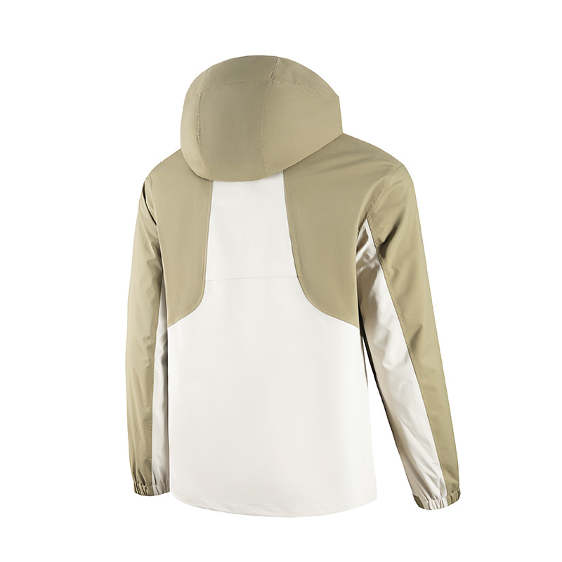 Ropa de asalto de una sola capa Ropa de asalto de hombres y mujeres al aire libre impermeable a prueba de viento Ropa de montaña primavera y otoño desmontable chaqueta con capuchón ropa de hombre