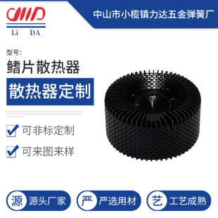 Factory supply LED fin radiator 150W fin radiator Lamp cooling device support customization