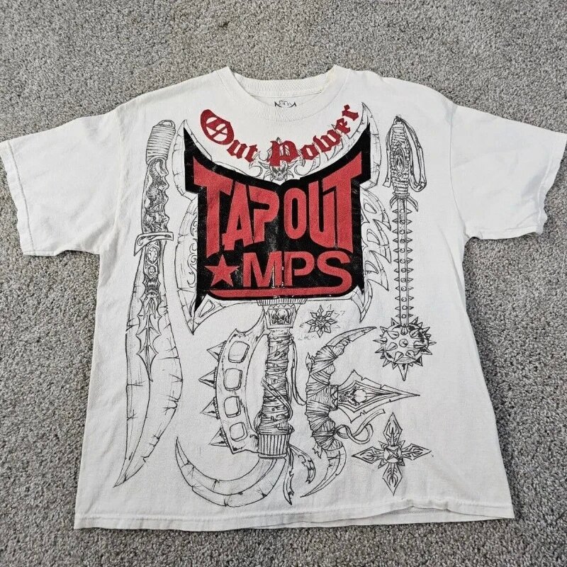 越境電気商夏アメリカレトロ街頭暗黒風プリント半袖tシャツ英語ゆるいトレンド男性上着|undefined
