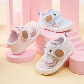 冬季加绒加厚婴幼儿学步鞋0-1-3岁宝宝卡通棉鞋保暖男女童雪地靴