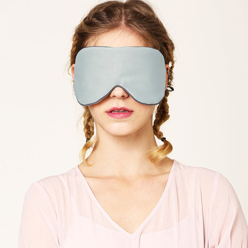 Women's Dual-Sided Eye Mask - Simple, Lightweight, No Pressure on Eyes, Clip-On Design, Breathable, Comfortable for Sleeping, Fatigue-Relieving Eye Mask