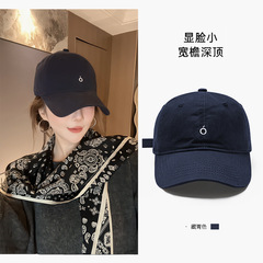 张婧仪同款新款2025百搭棒球帽女韩版软顶时尚鸭舌帽遮阳帽子女