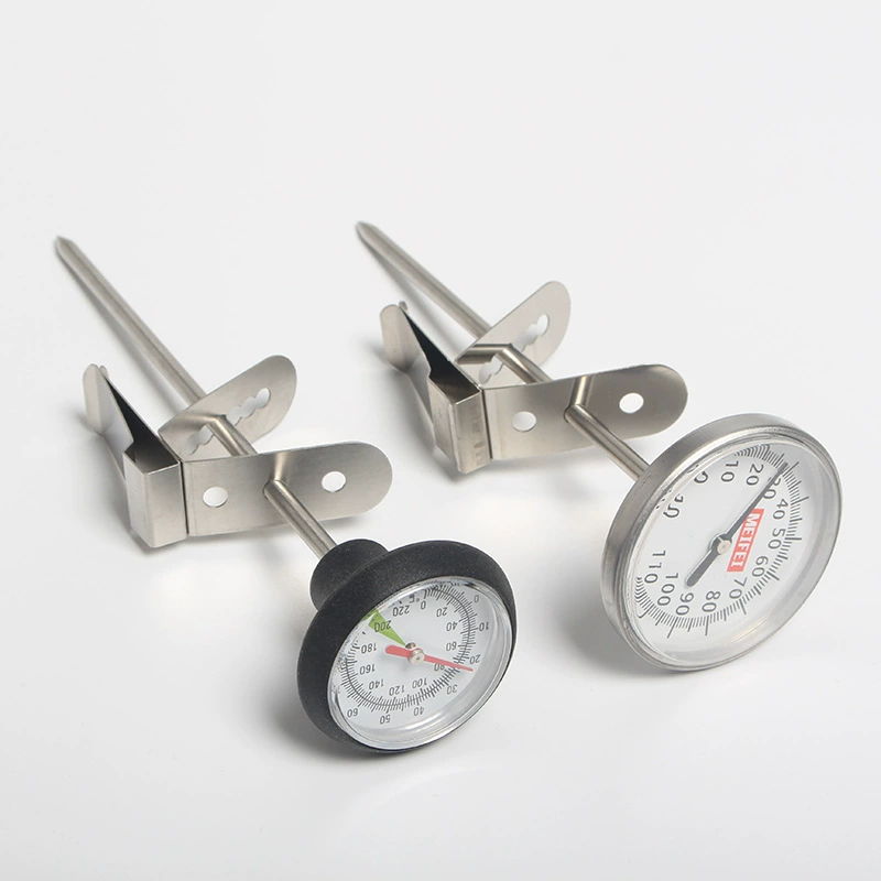 Термометр ручной работы большой экран для измерения температуры молочный пузырь цветочный цилиндр термометр с быстрым дисплеем ручной работы кофе можно повесить термометр температуры воды