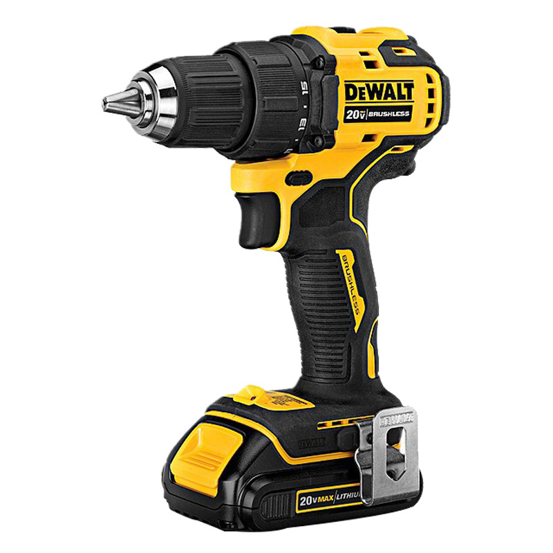 得伟DCD708NT-A9 20V紧凑型锂电无刷电钻起子 单机TSTAK