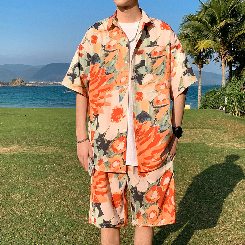 TZ082 비치 슈트 오렌지