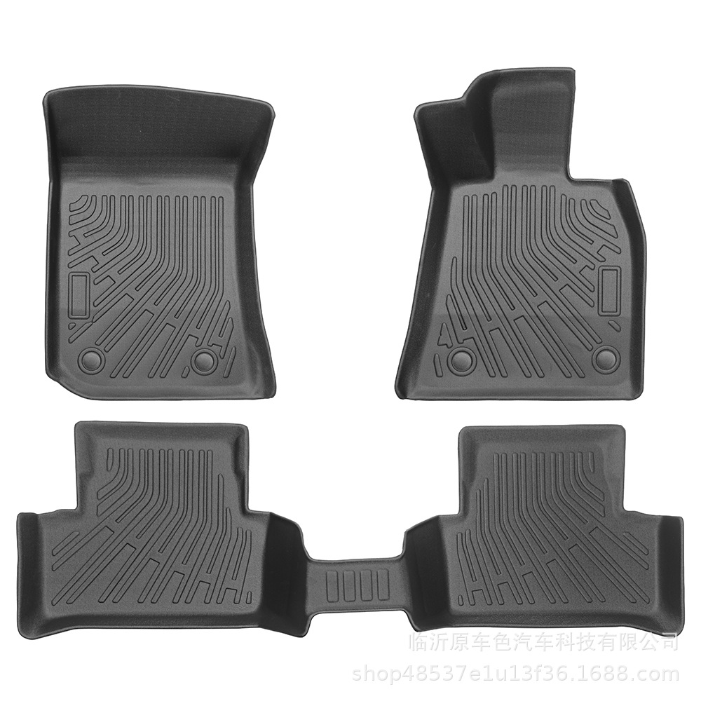 Aplicable a BMW i4 2021 - 2025, almohadilla de pie TPE 3D para todas las condiciones climáticas