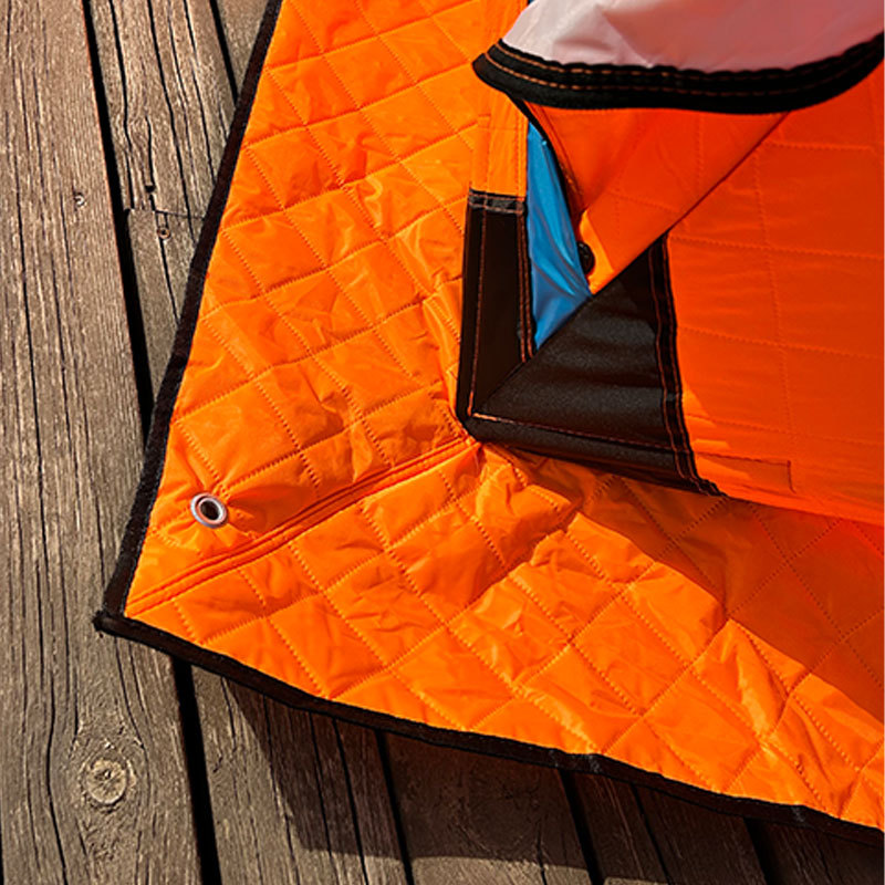 Fabricante de carpas para acampar al aire libre, venta al por mayor de carpas gruesas y cálidas para pesca en el hielo, carpas para pesca en la nieve para varias personas