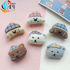オリジナル漫画韓国布人形アクセサリーかわいい犬とクマ DIY 衣類ヘアアクセサリー小さな人形アクセサリー