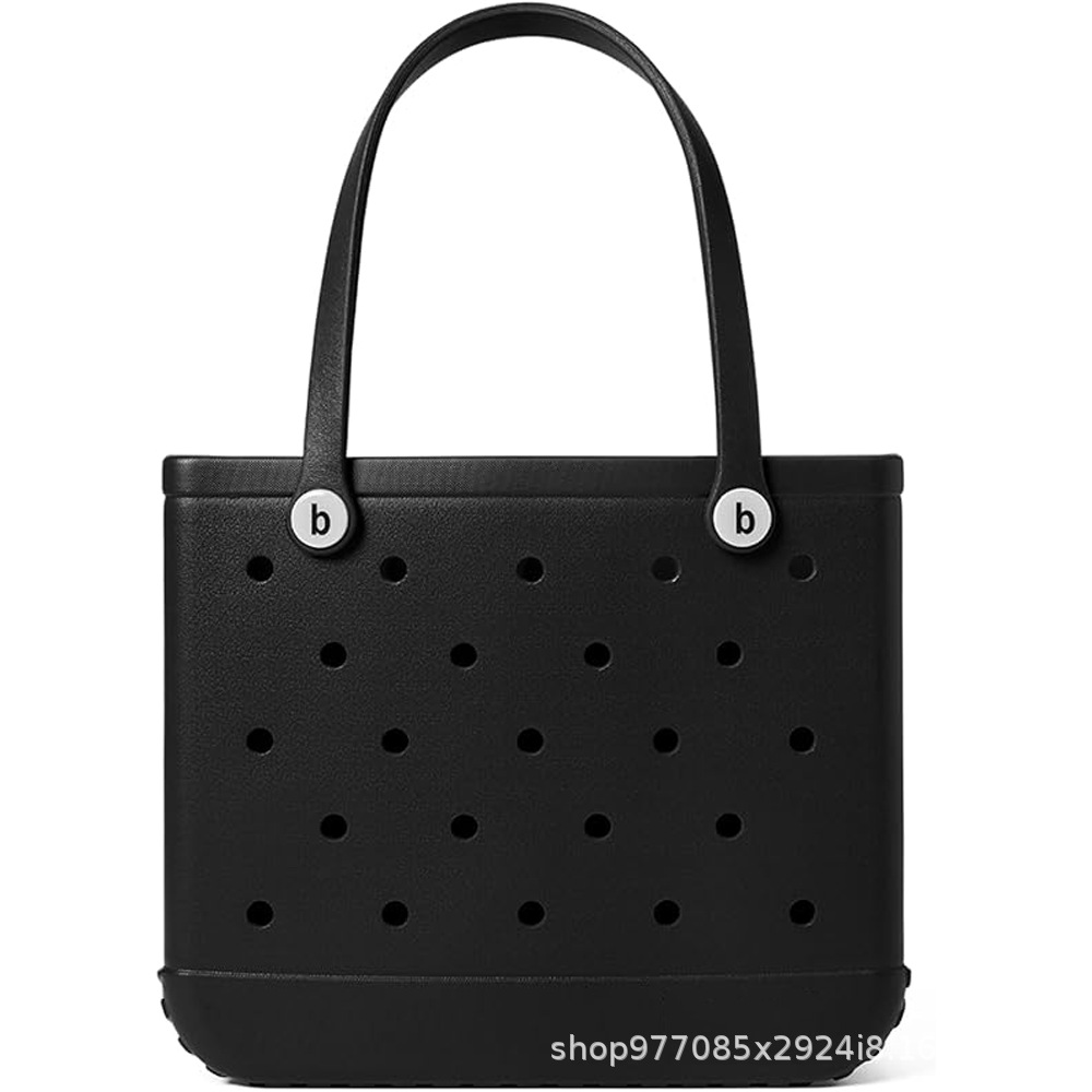 Eva bolsa de playa bolsa de agujero ligera europea y americana moda diy bolsa de mano de gran capacidad bolsa de hombro especial junto al mar