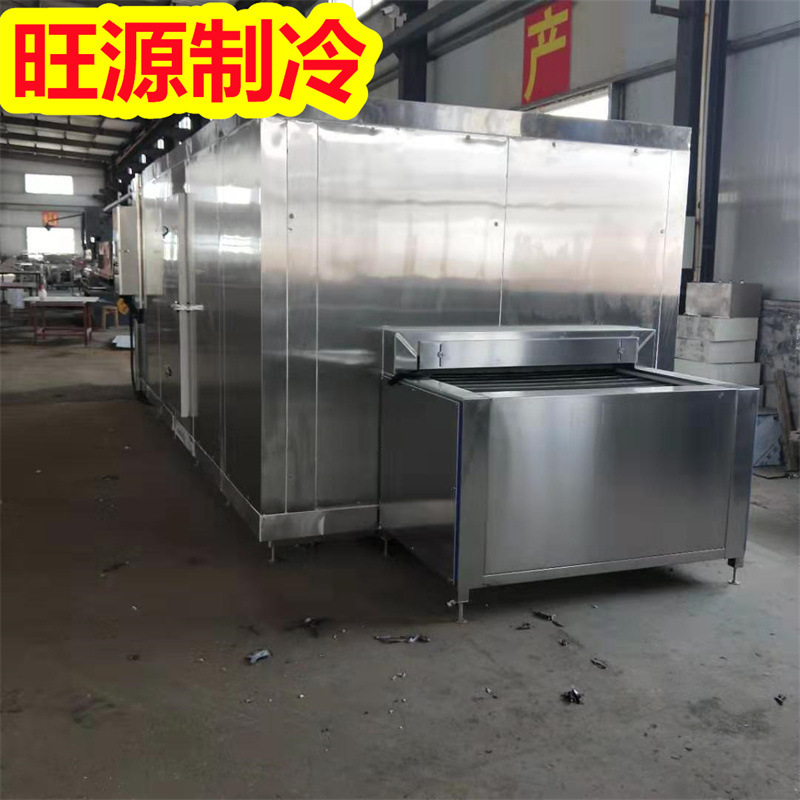 隧道式玉米速冻设备 玉米棒速冻机 连续式粘玉米速冻设备  旺源