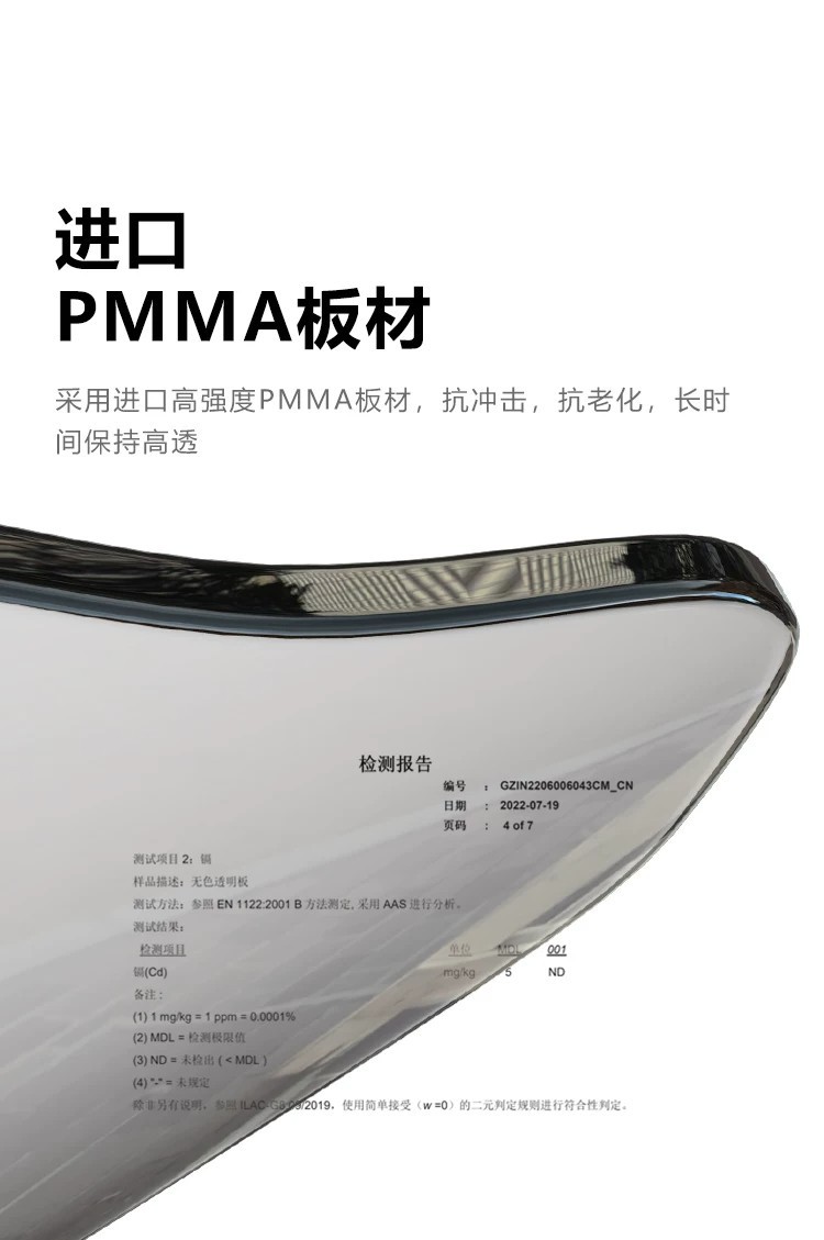 Suitable for modification of the front windshield of the Yamaha Xunying 125, forward-moving rearview mirror, transparent windshield accessories