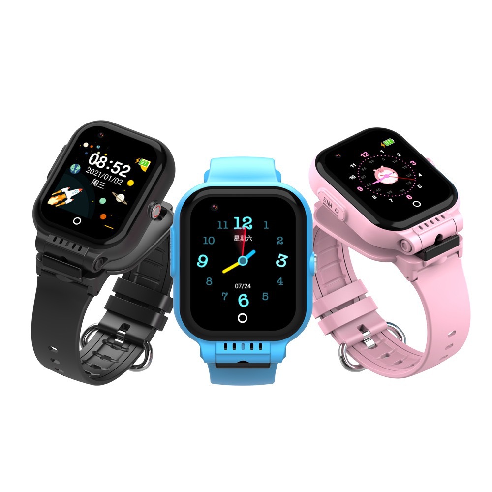 S80旋转儿童电话手表电商私模爆款保利4G全网通S7系列外观360旋转