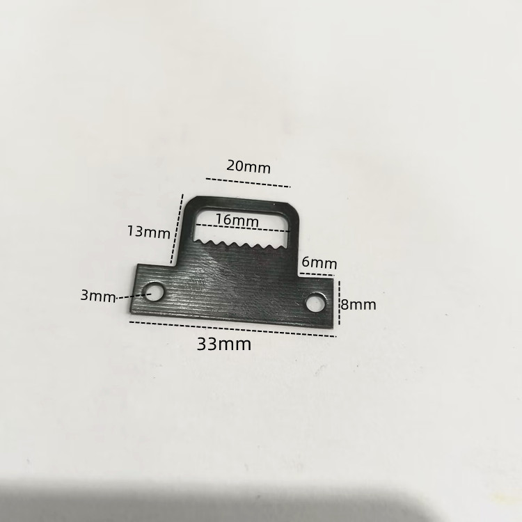 黑色T型齿挂 相框挂钩 老虎扣 油画相框隐形挂 装饰画相框配件