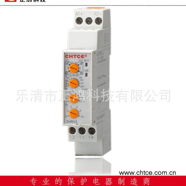 Реле перенапряжения, Однофазное, Zhenghong ZHRV5-02 (Schneider)
