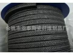 厂家供应含油、无油黑四氟盘根