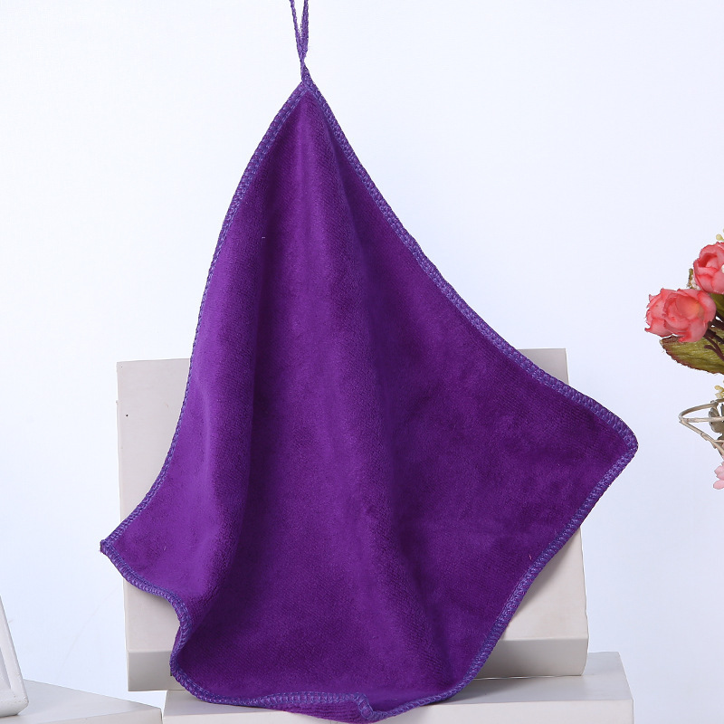 Microfibra pequeña toalla toallas cuadradas toallas para limpiar las manos sudor toallas cuadradas absorbentes de agua toallas blancas para niños regales pañuelos