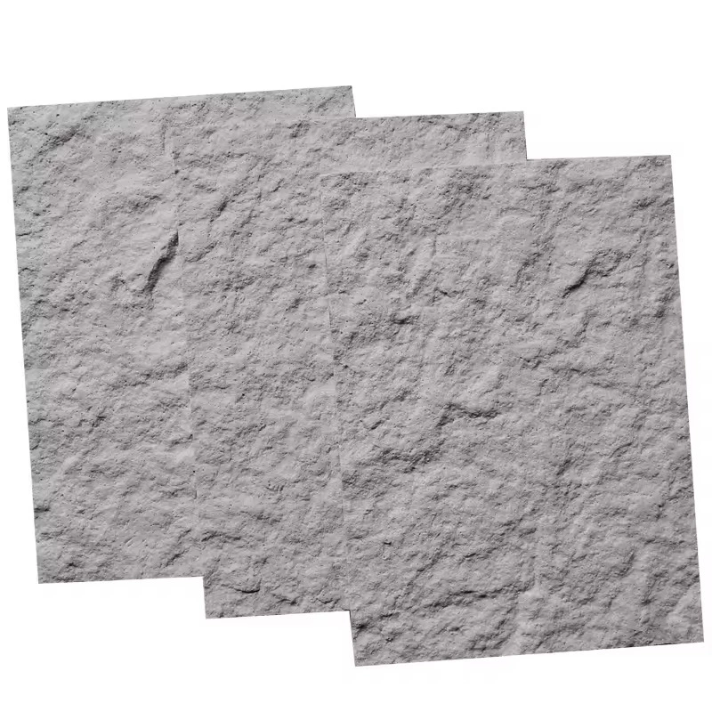 Manufacturer soft porcelain rough surface granite soft stone wall panel ultra-thin flexible bendable stone background wall decoration