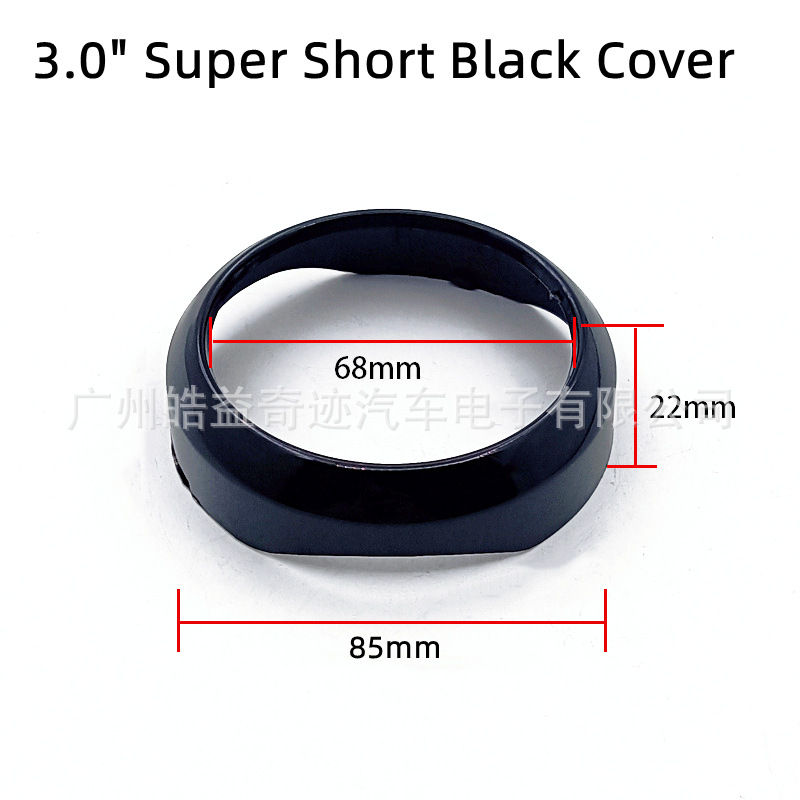 Cubierta ultra corta de tres pulgadas