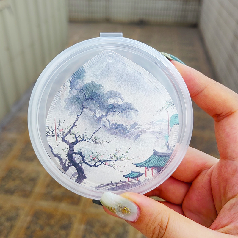 Guofeng gran marshmallow XL seco y húmedo gota de agua de doble uso gran pastel de polvo sensación de aire súper suave no comer polvo líquido base