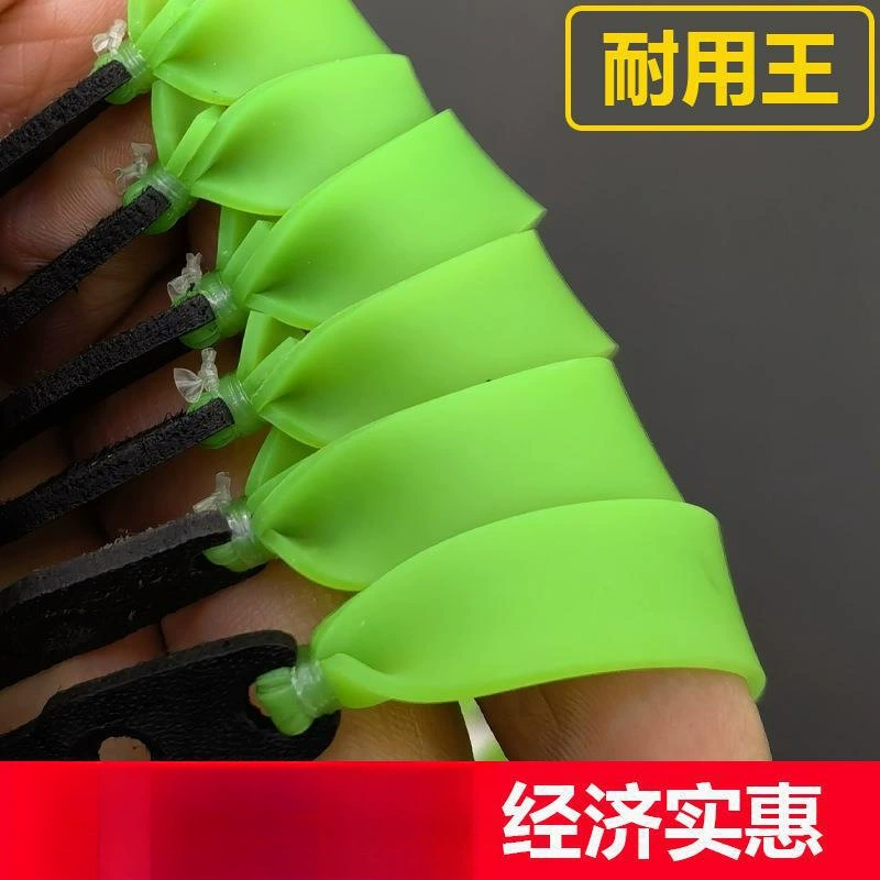 Импортный набор резинок для рогатки с антифризом, морозостойкая, утолщенная, мощная резинка, прочная, широкая плоская резинка, высокая эластичность.