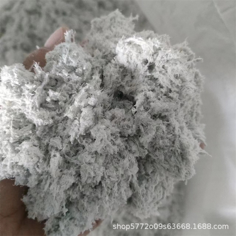 纤维 新型轮胎自补液纤维 厂家直供复合纤维 灰色 绿色自补液纤维