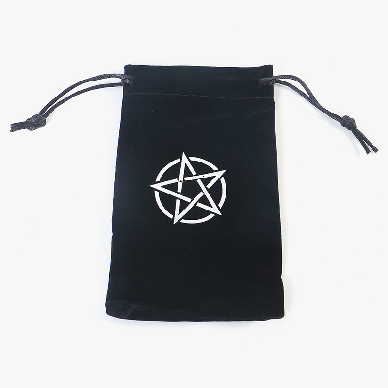 Velvet Tarot And Oracle Card Storage Bag With 8 Colours_voghion.com