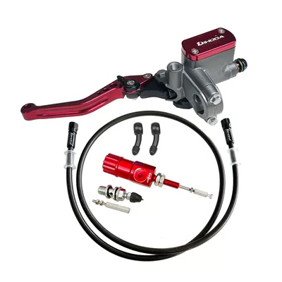 Motorcycle modified square pump clutch Other brake systems - red-a