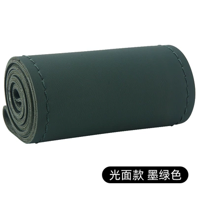 Steering wheel cover – Cover - glossy-dark-green-38cm