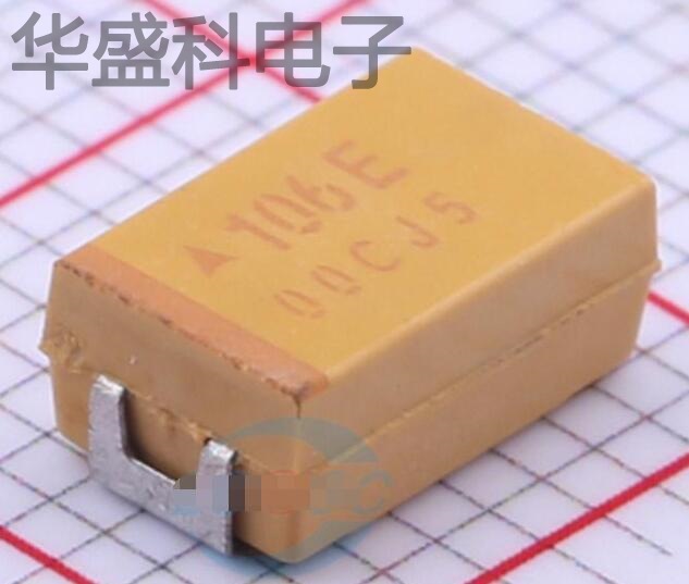 TAJD106M025RNJ 描述 10uF(106) ±20% 25V 钽电容器