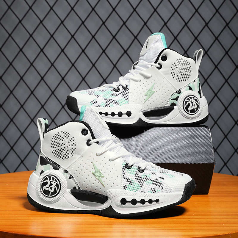 Jongensbasketbal herfst midden tot school kinderen schokabsorberende, antislip, slijtvaste schoenen, campus hoog_voghion.com