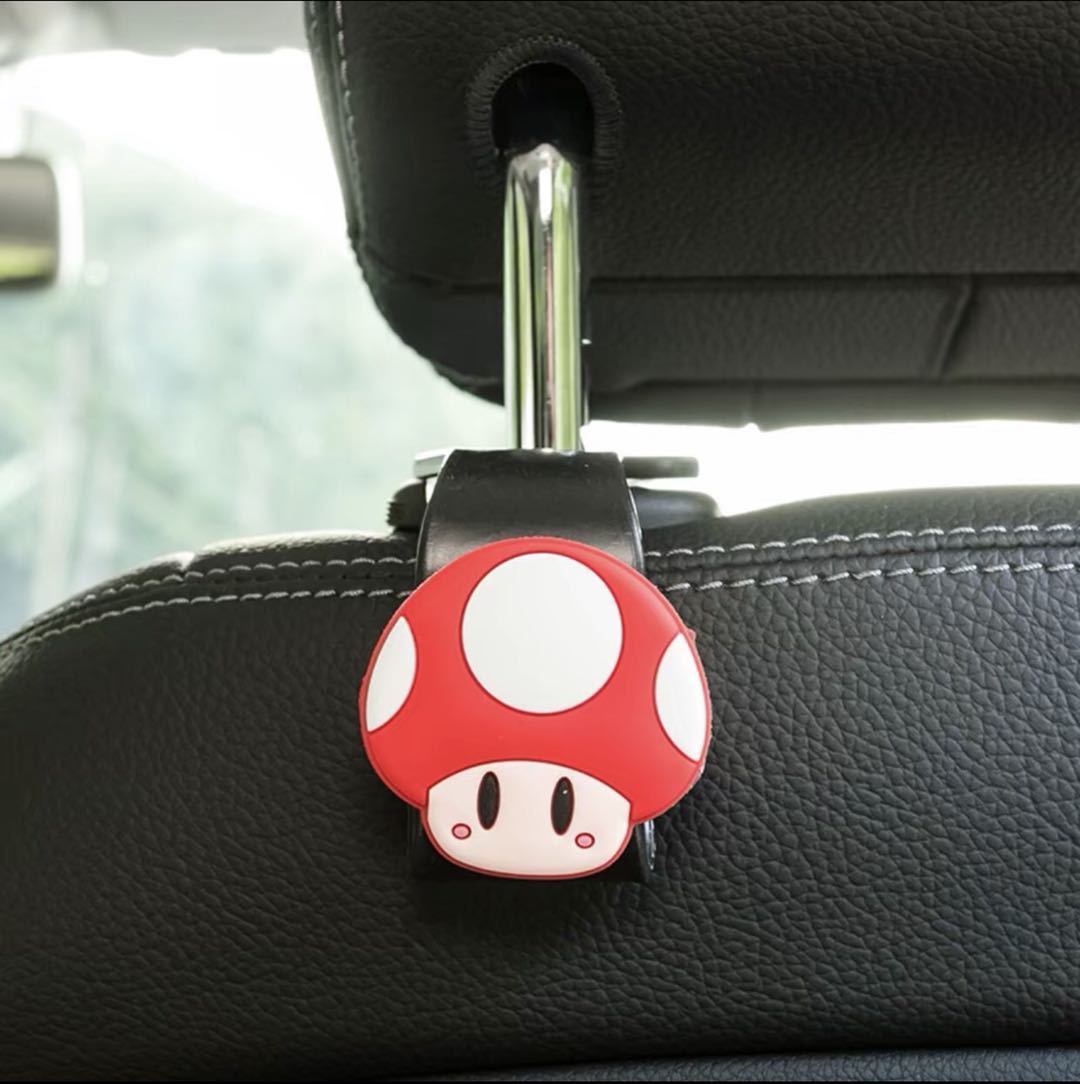 Productos de automóviles creativos, asiento trasero montado en el automóvil, gancho de asiento trasero, gancho de automóvil pequeño, lindo