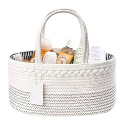 手提げ収納バスケット分割式携帯収納バスケット哺乳瓶尿不湿多機能母子収納バスケット